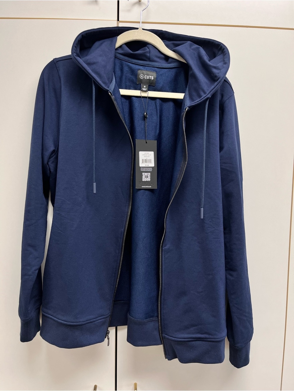 Cuts Clothing Pacific Blue Hyperloop Hoodie Zip Up